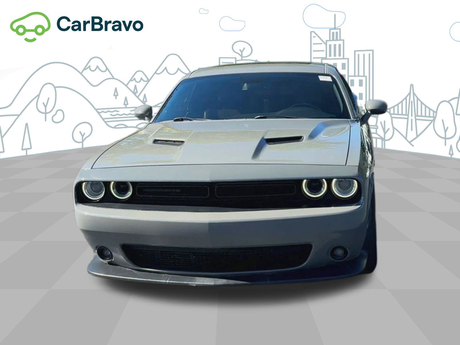 Used 2018 Dodge Challenger R/T Scat Pack w/ Leather Interior Group RWD image 1