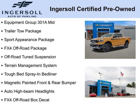 Used 2022 Ford Ranger XLT w/ Equipment Group 301A Mid image 5