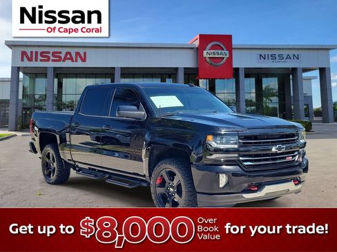 Used 2018 Chevrolet Silverado 1500 LTZ Z71 w/ Redline Edition AWD/4WD image 1