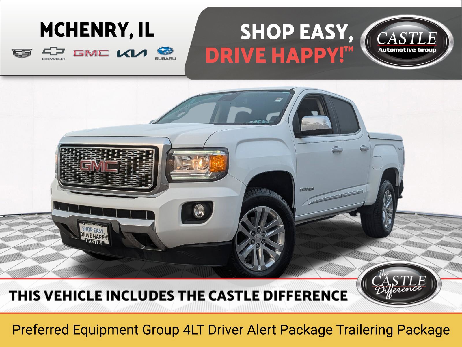 Used 2018 GMC Canyon SLT w/ Driver Alert Package AWD/4WD image 1