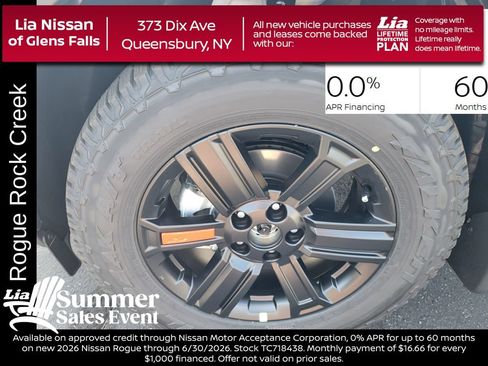 New 2026 Nissan Rogue SV w/ Rock Creek Premium Package AWD/4WD image 10