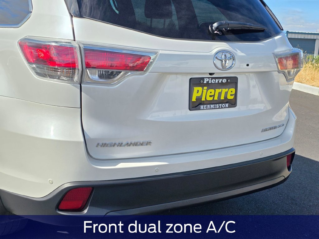 Used 2016 Toyota Highlander Limited AWD/4WD image 8
