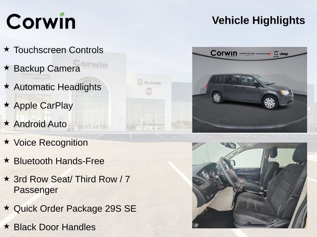 Certified 2019 Dodge Grand Caravan SE FWD image 11