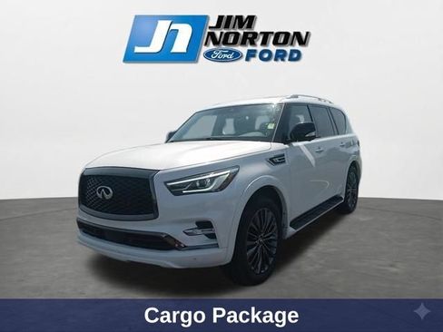 Used 2021 INFINITI QX80 Premium Select w/ Cargo Package RWD image 4