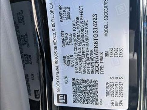 New 2026 Chevrolet Silverado 1500 W/T RWD image 15