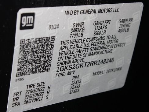 Used 2024 GMC Yukon XL SLT w/ SLT Luxury Package image 77