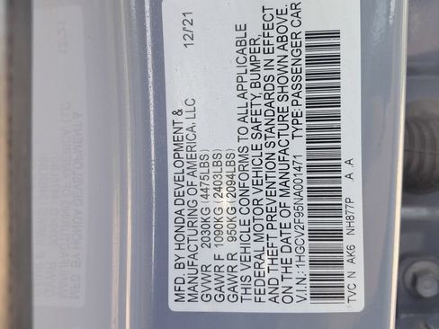 Used 2022 Honda Accord Touring image 34