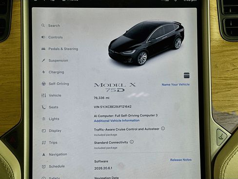 Used 2018 Tesla Model X 75D AWD/4WD image 18