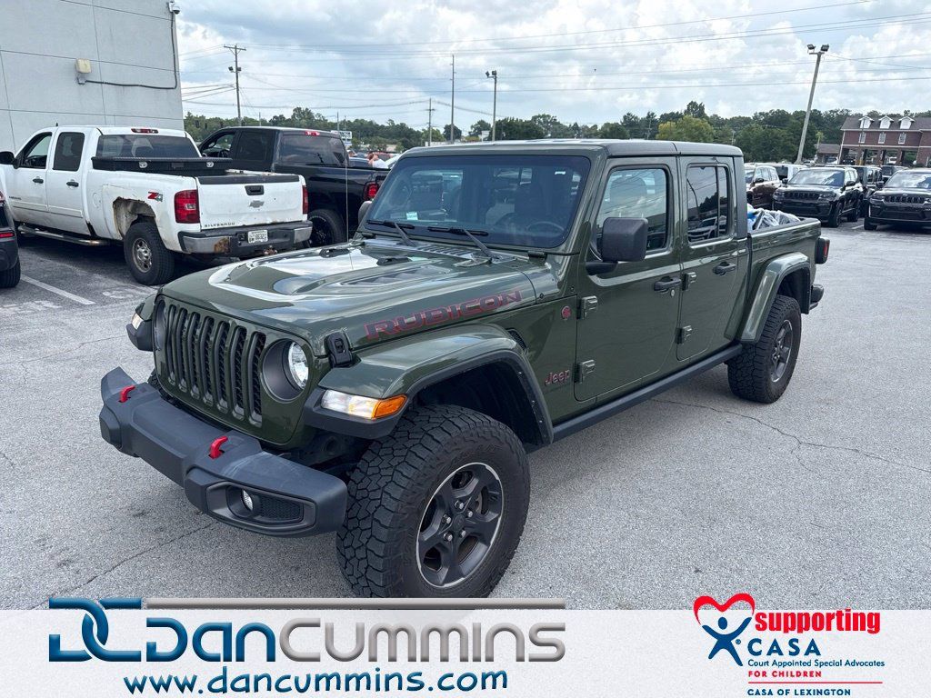 Used 2021 Jeep Gladiator Rubicon w/ Trailer Tow Package AWD/4WD image 1
