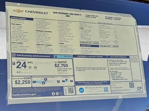 New 2026 Chevrolet Silverado 1500 LT w/ LPO, Dark Essentials Package image 17