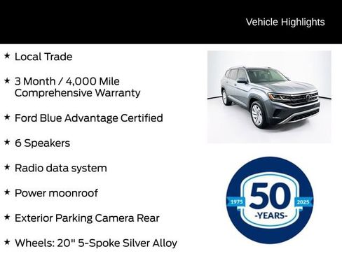 Used 2021 Volkswagen Atlas SEL image 5