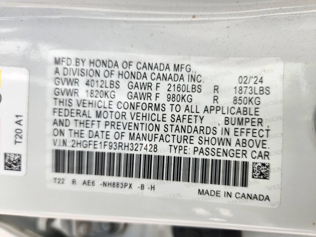 Used 2024 Honda Civic Touring image 27