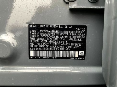 New 2026 Honda HR-V Sport image 17