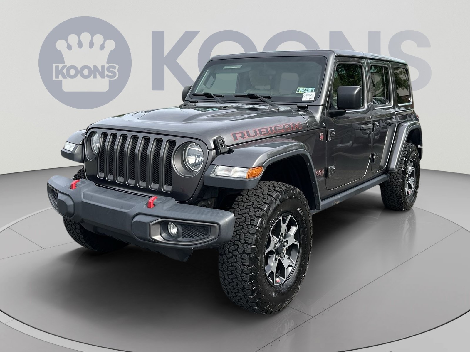 Used 2018 Jeep Wrangler Unlimited Rubicon w/ Dual Top Group AWD/4WD image 1