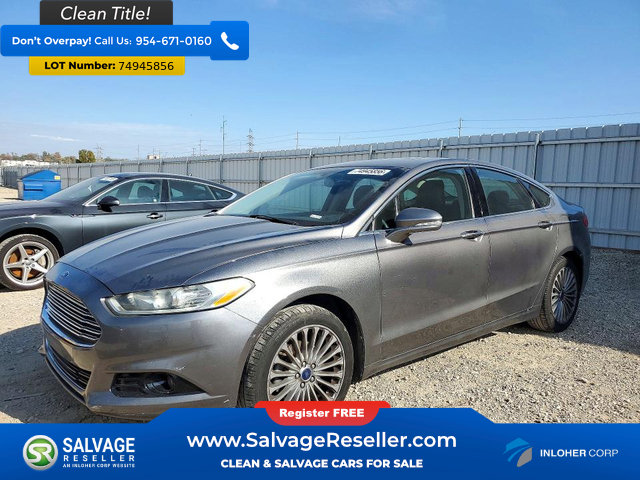 Used 2014 Ford Fusion Titanium FWD image 1