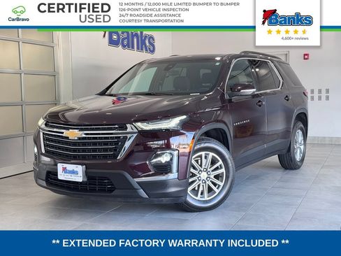 Certified 2023 Chevrolet Traverse LT AWD/4WD image 1