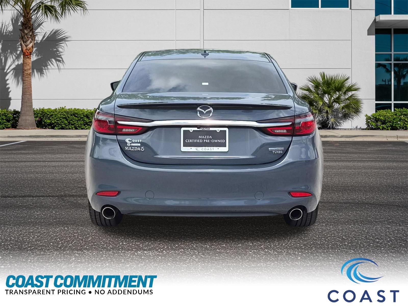 Certified 2021 MAZDA MAZDA6 Carbon Edition FWD image 6