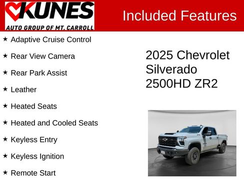 Used 2025 Chevrolet Silverado 2500 ZR2 w/ ZR2 Bison Edition AWD/4WD image 3