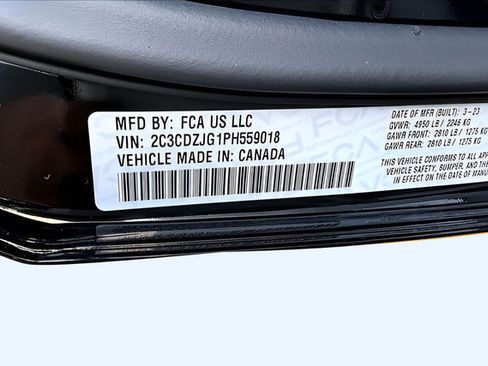 Used 2023 Dodge Challenger GT w/ Plus Package RWD image 16