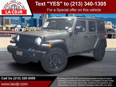 Used 2023 Jeep Wrangler Unlimited w/ 8.4" Radio Group AWD/4WD image 1