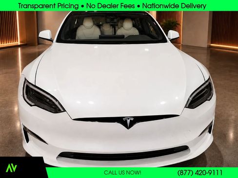 Used 2021 Tesla Model S Plaid AWD/4WD image 2