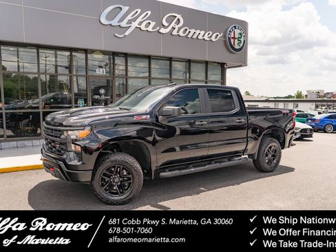 Used 2025 Chevrolet Silverado 1500 Custom Trail Boss AWD/4WD image 1