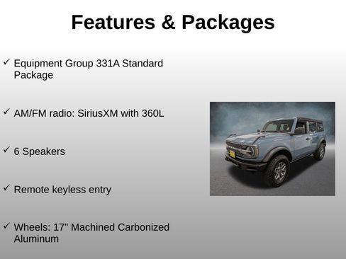 Used 2021 Ford Bronco Badlands image 4