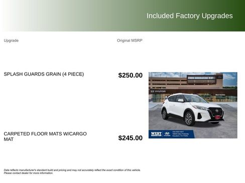 Used 2024 Nissan Kicks SV image 9