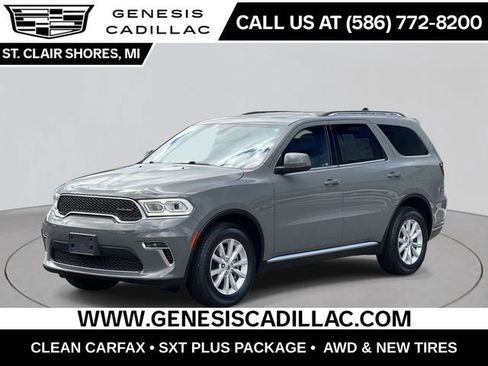 Used 2021 Dodge Durango SXT AWD/4WD image 1