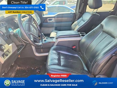 Used 2012 Ford F150 Lariat w/ Lariat Chrome Pkg AWD/4WD image 9