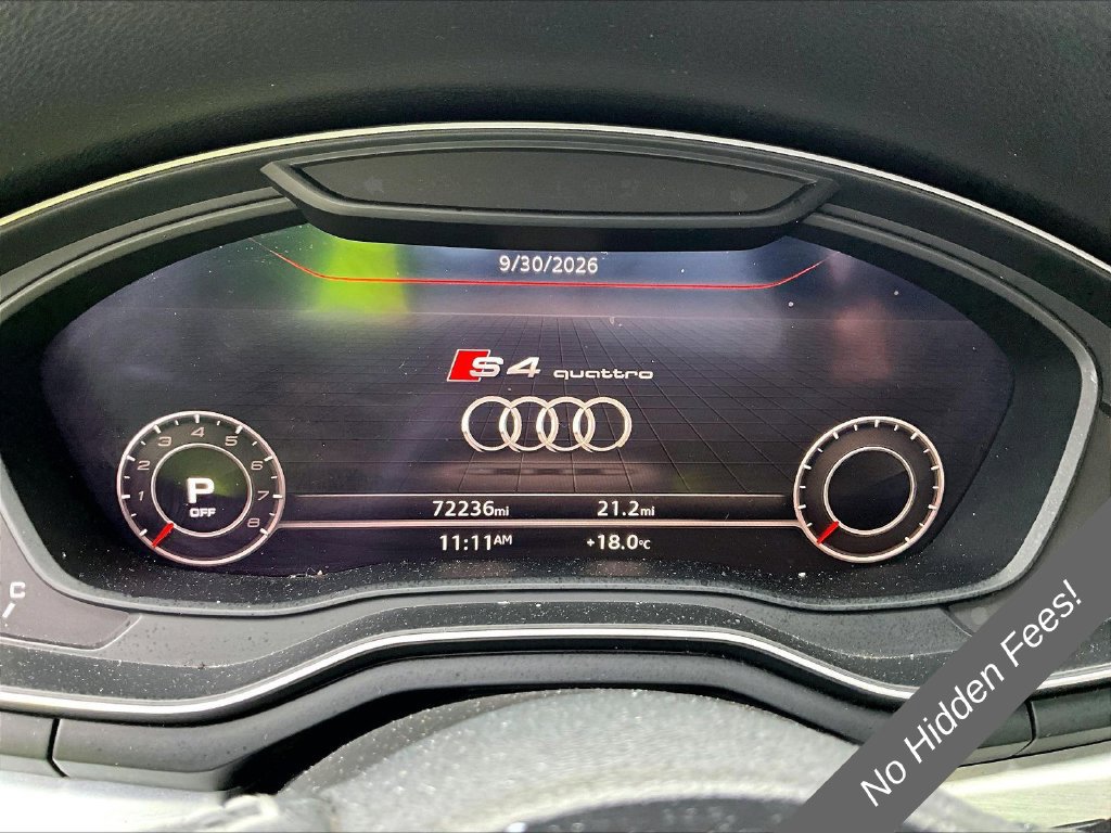 Used 2018 Audi S4 Premium Plus w/ Navigation Package AWD/4WD image 15