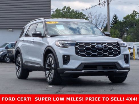 Certified 2026 Ford Explorer Platinum w/ LUX Leather Package AWD/4WD image 3