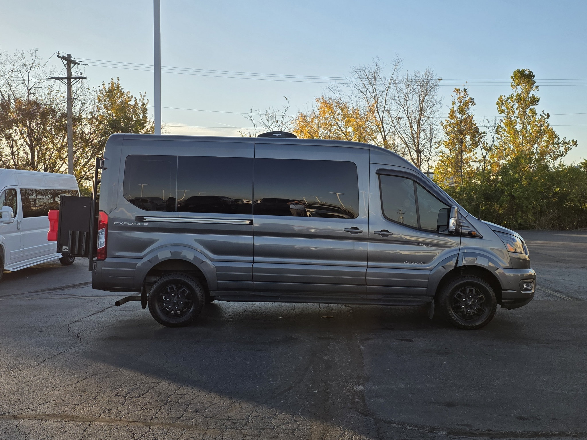 Used 2023 Ford Transit 350 Medium Roof AWD w/ Transit Trail Package image 27