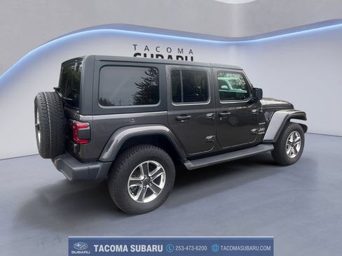 Used 2020 Jeep Wrangler Unlimited Sahara w/ Uconnect 4C Nav & Sound Group AWD/4WD image 5
