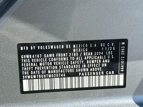 New 2026 Volkswagen Jetta SEL image 42