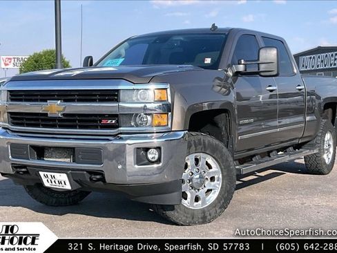 Used 2015 Chevrolet Silverado 2500 LTZ w/ Duramax Plus Package AWD/4WD image 1