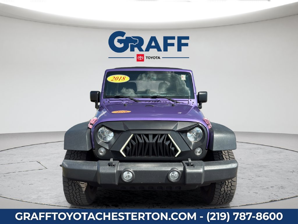 Used 2018 Jeep Wrangler Unlimited Sport S AWD/4WD image 3