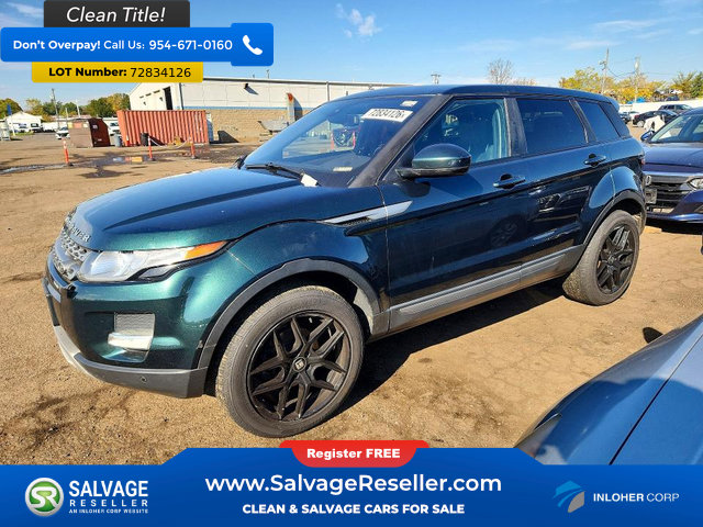 Used 2015 Land Rover Range Rover Evoque Pure Plus AWD/4WD image 1