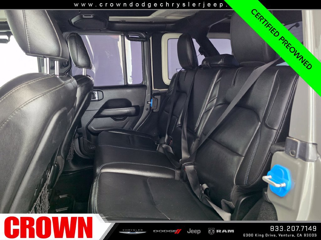 Used 2021 Jeep Wrangler Unlimited Rubicon 4xe w/ Steel Bumper Group AWD/4WD image 18