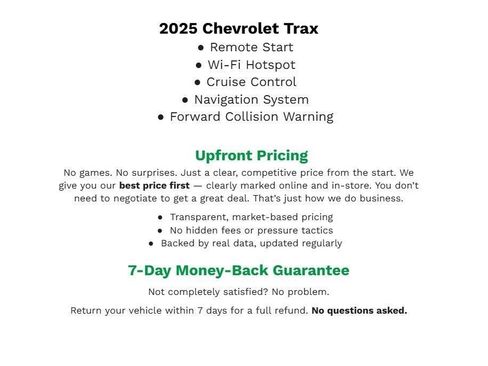 Used 2025 Chevrolet Trax LT FWD image 28