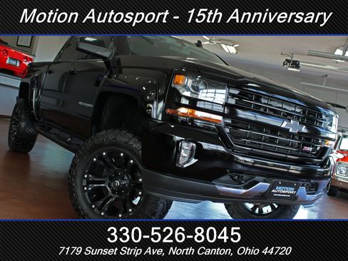 Used 2017 Chevrolet Silverado 1500 LT w/ LPO, Black Pack AWD/4WD image 55