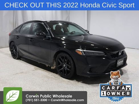 Used 2022 Honda Civic Sport image 1
