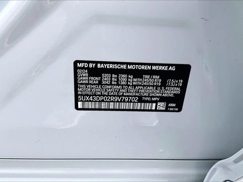 Certified 2024 BMW X3 sDrive30i w/ Premium Package image 34