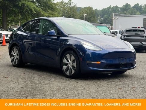 Used 2021 Tesla Model Y Long Range AWD/4WD image 1