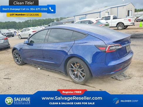 Used 2021 Tesla Model 3 Long Range AWD/4WD image 3