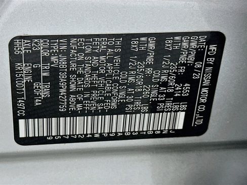 Used 2023 Nissan Rogue SV FWD image 12