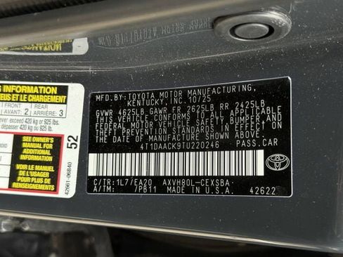 Used 2026 Toyota Camry SE w/ Convenience Package FWD image 35