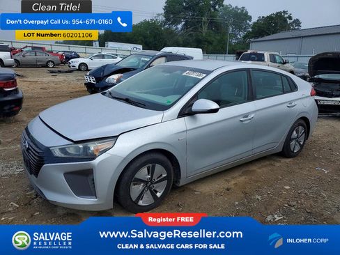 Used 2018 Hyundai Ioniq Blue FWD image 1