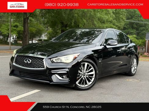Used 2020 INFINITI Q50 Luxe RWD image 1