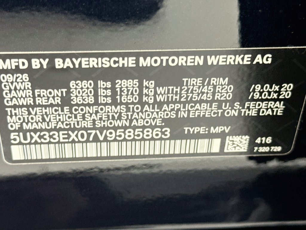 New 2027 BMW X6 xDrive40i w/ Climate Comfort Package AWD/4WD image 34